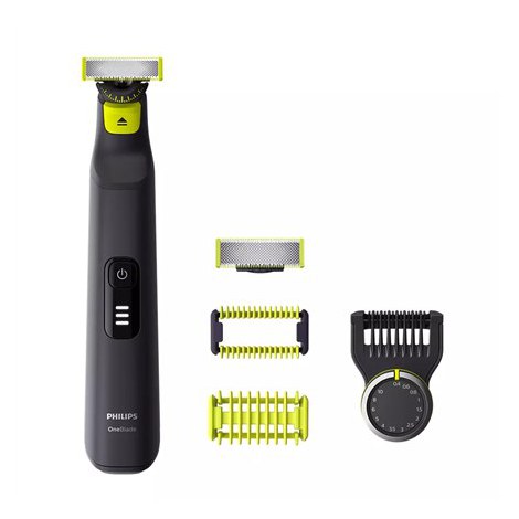 Philips | OneBlade Pro Shaver for Face and Body | QP6541/15 | Operating time (max) 90 min | Wet & Dry | Lithium Ion | Black